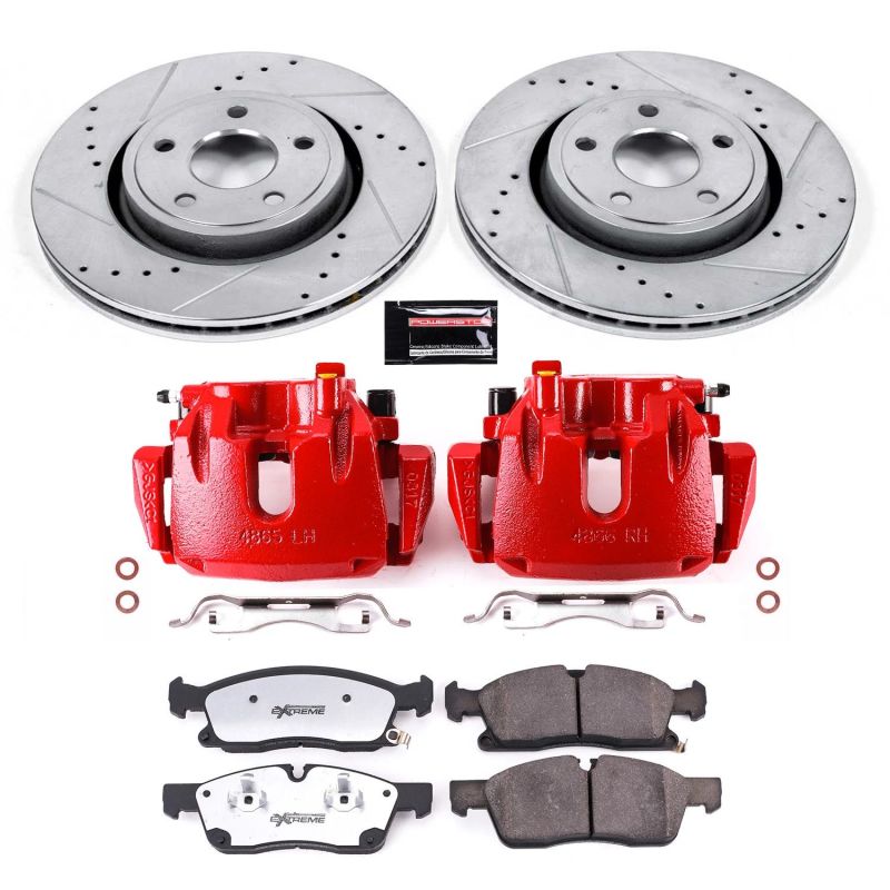 PowerStop PSB Z36 Truck & Tow Kit w/Cals Brakes, Rotors & Pads Brake Kits - Performance D&S main image