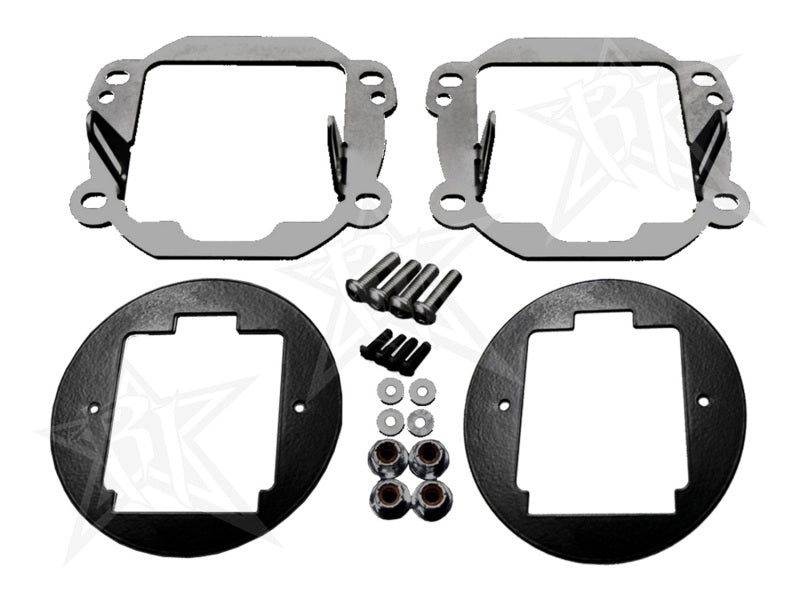 Rigid Industries RIG Fog Mount - Dually/D2 Lights Light Mounts main image