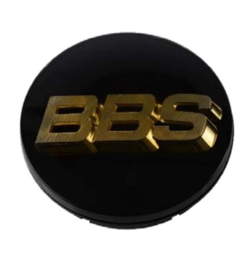 BBS Center Cap 56mm Black/Gold (56.24.012) 56.24.002G