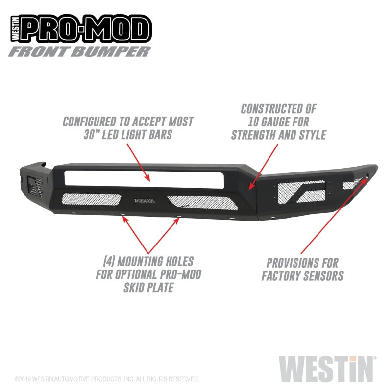 Westin WES Pro-Mod Bumpers Bumpers Bumpers - Steel main image