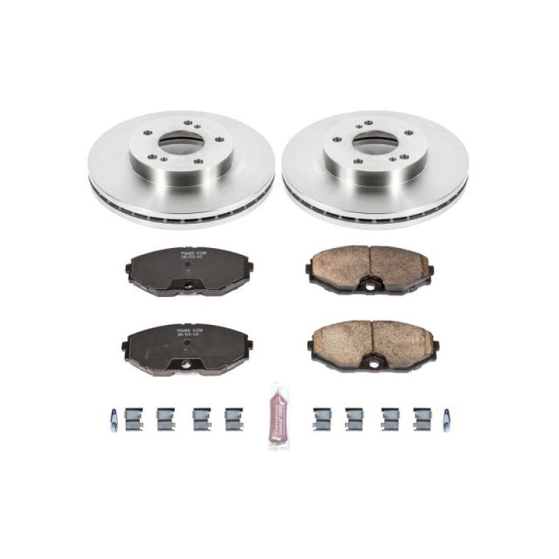 PowerStop PSB Autospecialty Kit Brakes, Rotors & Pads Brake Kits - OE main image