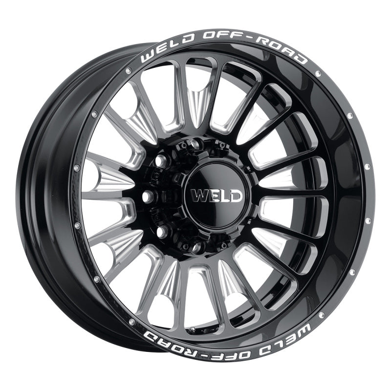 Weld Off-Road W121 20X9 Scorch 8X165.1 ET20 BS5.75 Gloss Black MIL 125.1 W12109082575