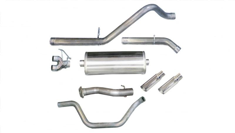 Corsa/dB 10-10 Chevrolet Silverado Crew Cab/Short Bed 1500 6.2L V8 Polished Sport Cat-Back Exhaust 24519 Main Image