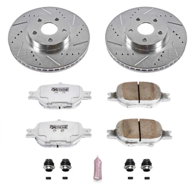 PowerStop PSB Z26 Street Warrior Kit Brakes, Rotors & Pads Brake Kits - Performance D&S main image