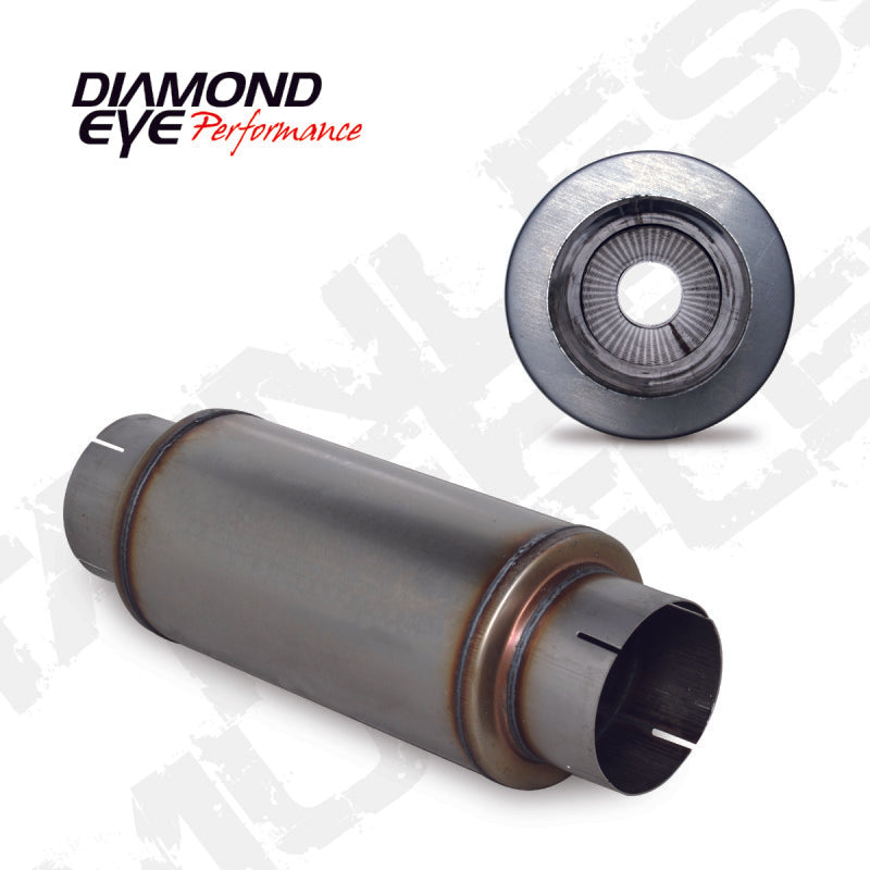 Diamond Eye Performance DEP Muffler SS Exhaust, Mufflers & Tips Muffler main image