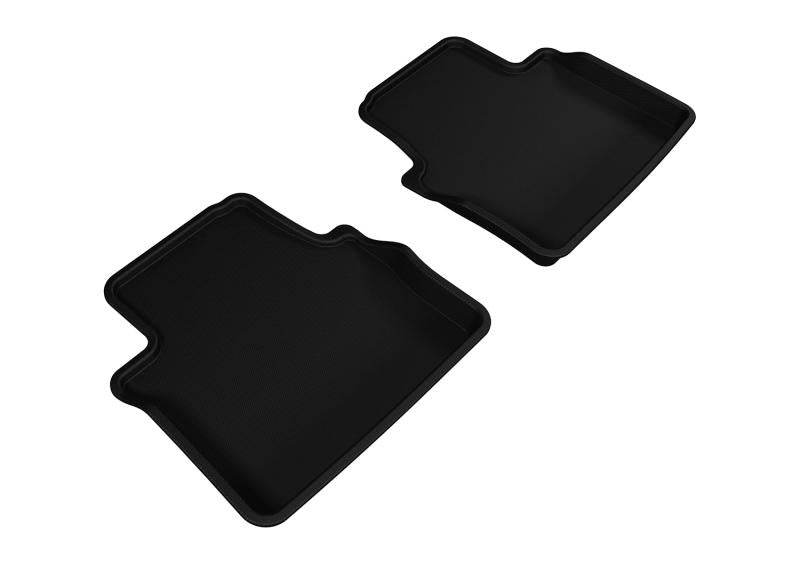 3D MAXpider 2014-2019 Cadillac CTS Kagu 2nd Row Floormats - Black L1CD01021509 Main Image