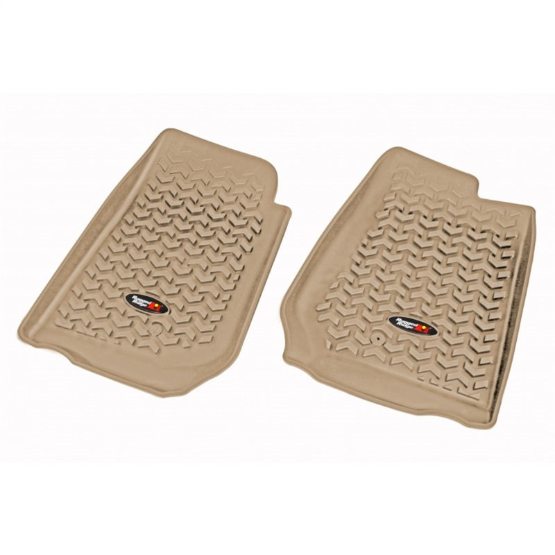 Rugged Ridge RUG Floor Liners - Tan Floor Mats Floor Mats - Rubber main image