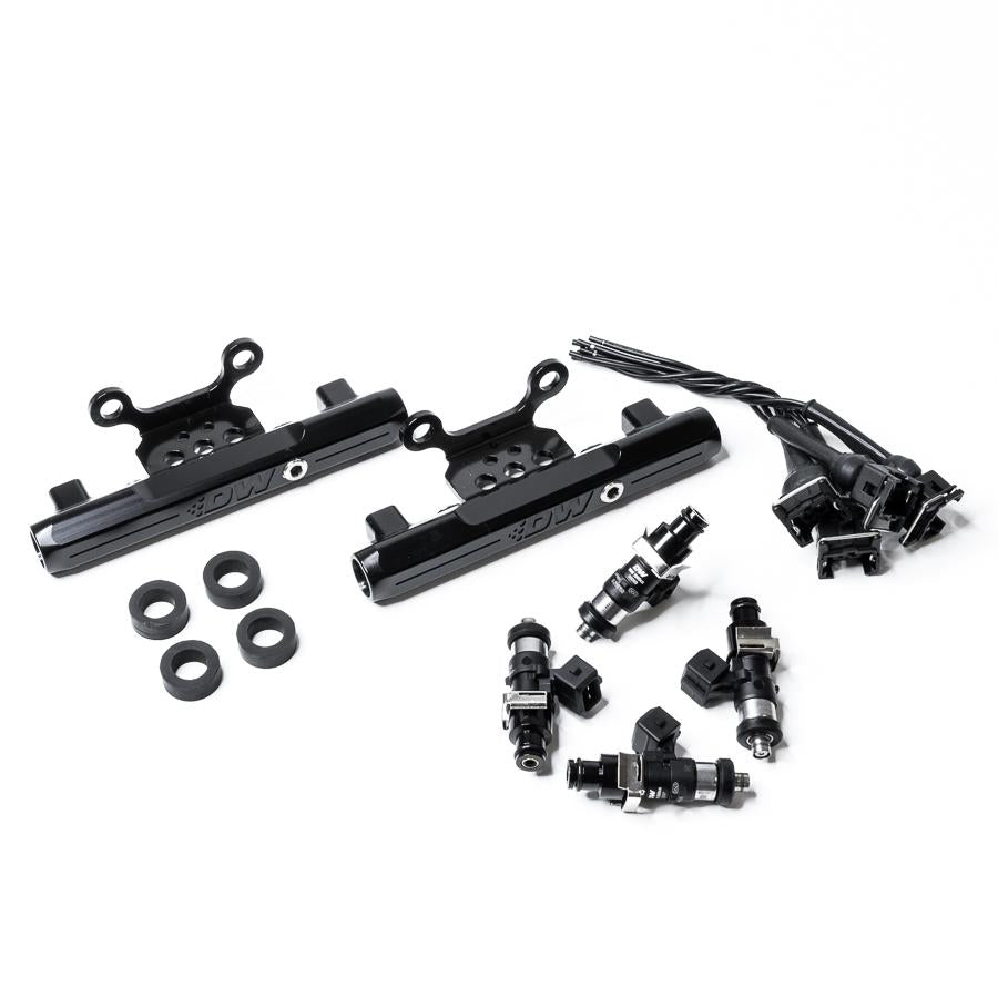 DeatschWerks Subaru conversion fuel rails and 2200cc injectors