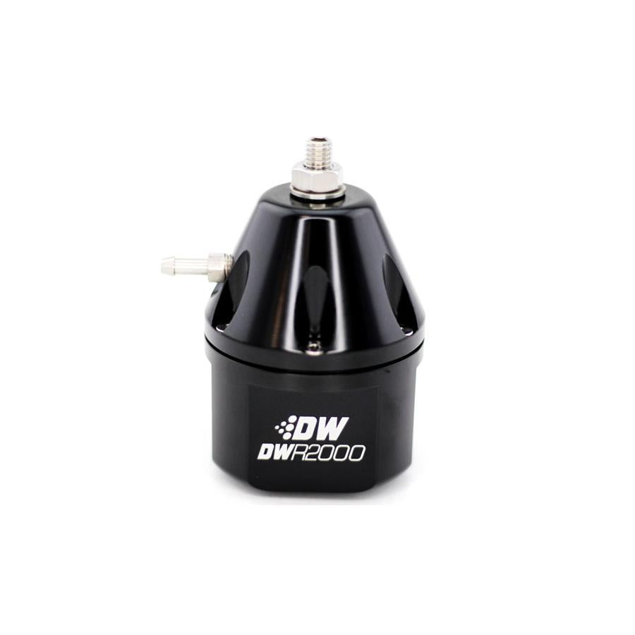 DeatschWerks DWR2000 Adjustable fuel pressure regulator - Black