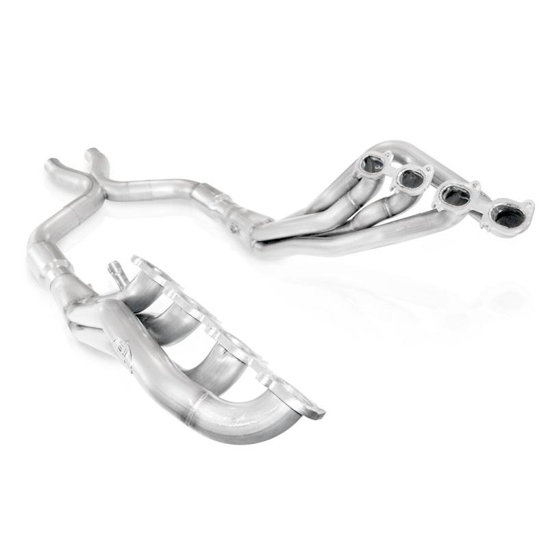 Stainless Works 2007-14 Shelby GT500 Headers 1-7/8in Primaries High-Flow Cats X-Pipe GT145HCAT Main Image