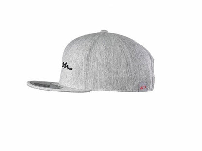 Apexi Cursive Hat - Grey (Snapback) *Discontinued