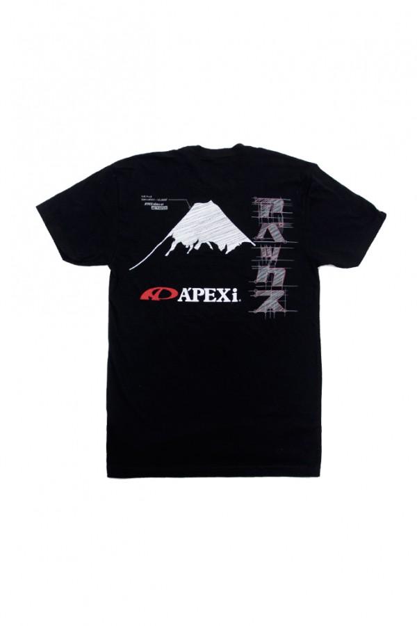 Apexi A'PEXi T-Shirt - Mt. Fuji Tee - Black