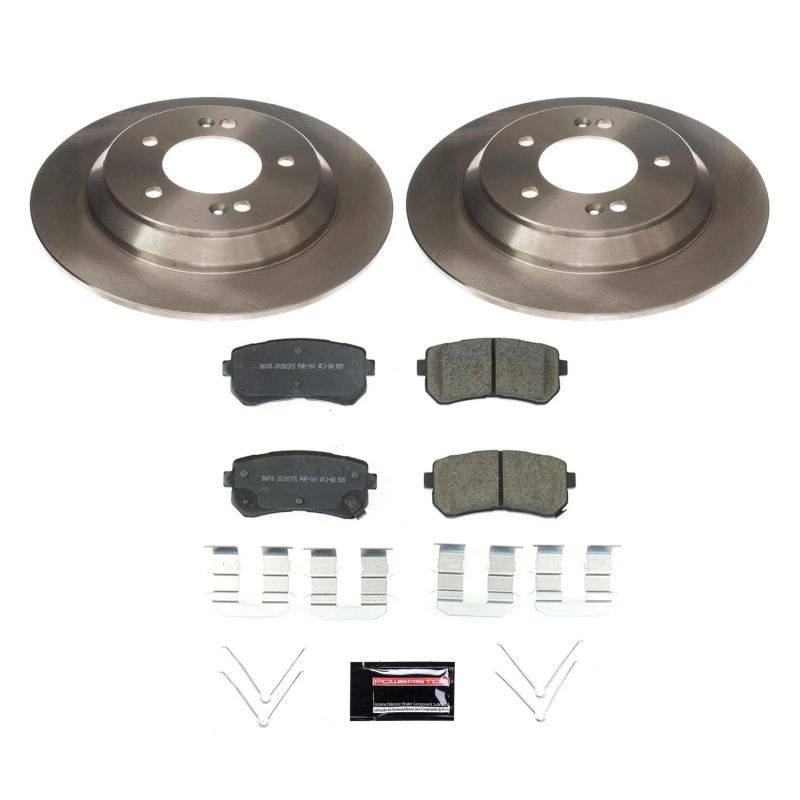 PowerStop PSB Autospecialty Kit Brakes, Rotors & Pads Brake Kits - OE main image