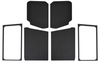 DEI 2019+ Jeep Wrangler JL 2DR Leather Look Headliner Complete Kit - Black 050283