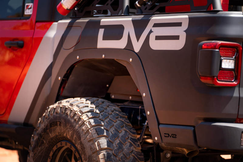 DV8 Offroad 20-21 Jeep Gladiator Fender Flare Delete Kit FDGL-03