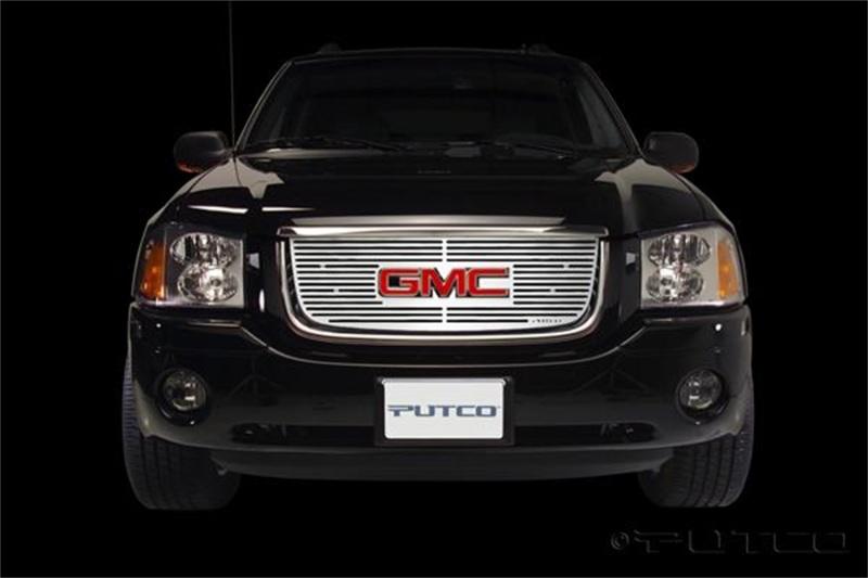 Putco 02-09 GMC Envoy w/ Logo CutOut Liquid Grilles 91133 Main Image