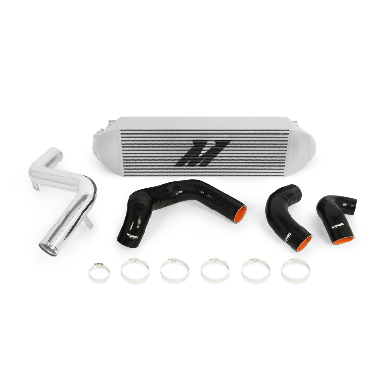 Mishimoto 2013+ Ford Focus ST Silver Intercooler w/ Polished Pipes MMINT-FOST-13KPSL Main Image