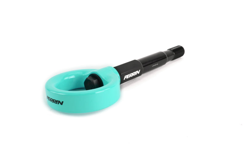 Perrin 15-17 Subaru WRX/STI Tow Hook Kit (Front) - Hyper Teal PSP-BDY-232TE *Discontinued
