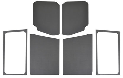 DEI 2019+ Jeep Wrangler JL 2DR Leather Look Headliner Complete Kit - Gray 050284