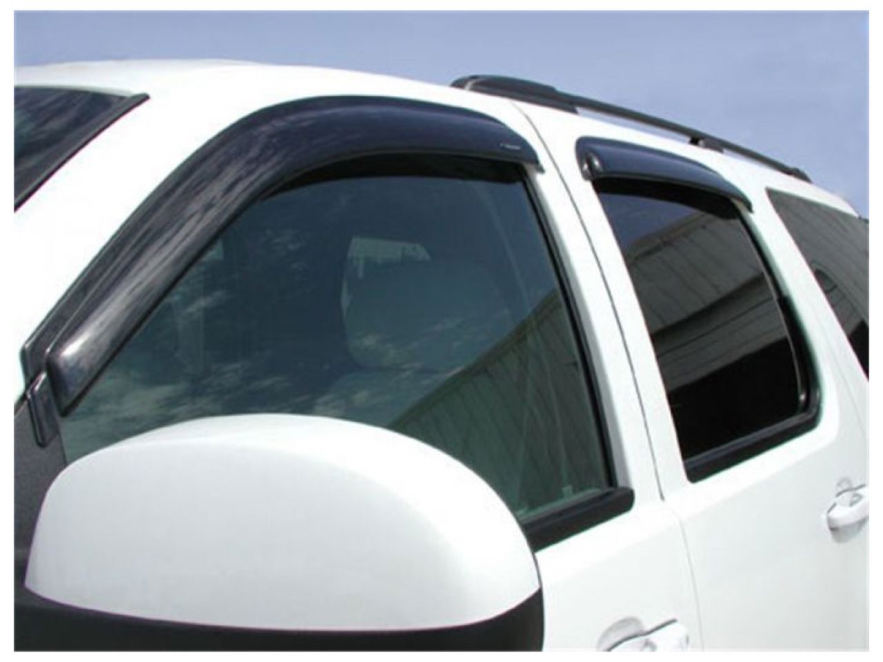 Stampede Tape-Onz Sidewind Deflector, Smoke, 4 pc. for 2007-2013 Silverado