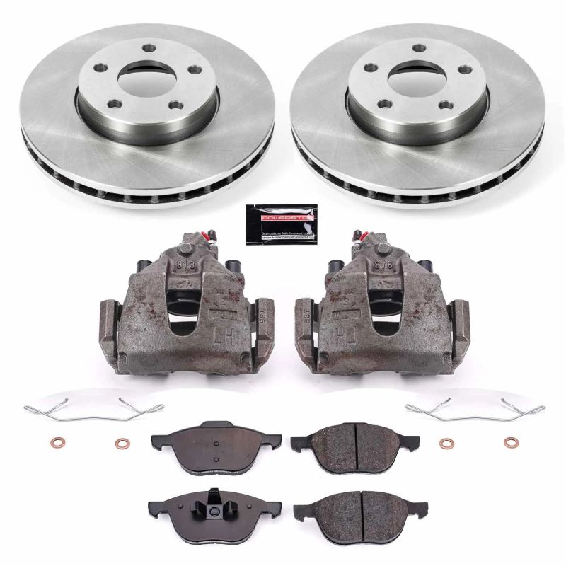 PowerStop PSB Autospecialty Kit w/Cals Brakes, Rotors & Pads Brake Kits - OE main image