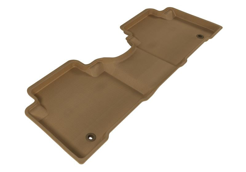 3D MAXpider 2013-2019 Hyundai Santa Fe/Santa Fe Xl Kagu 2nd Row Floormats - Tan L1HY02821502 Main Image