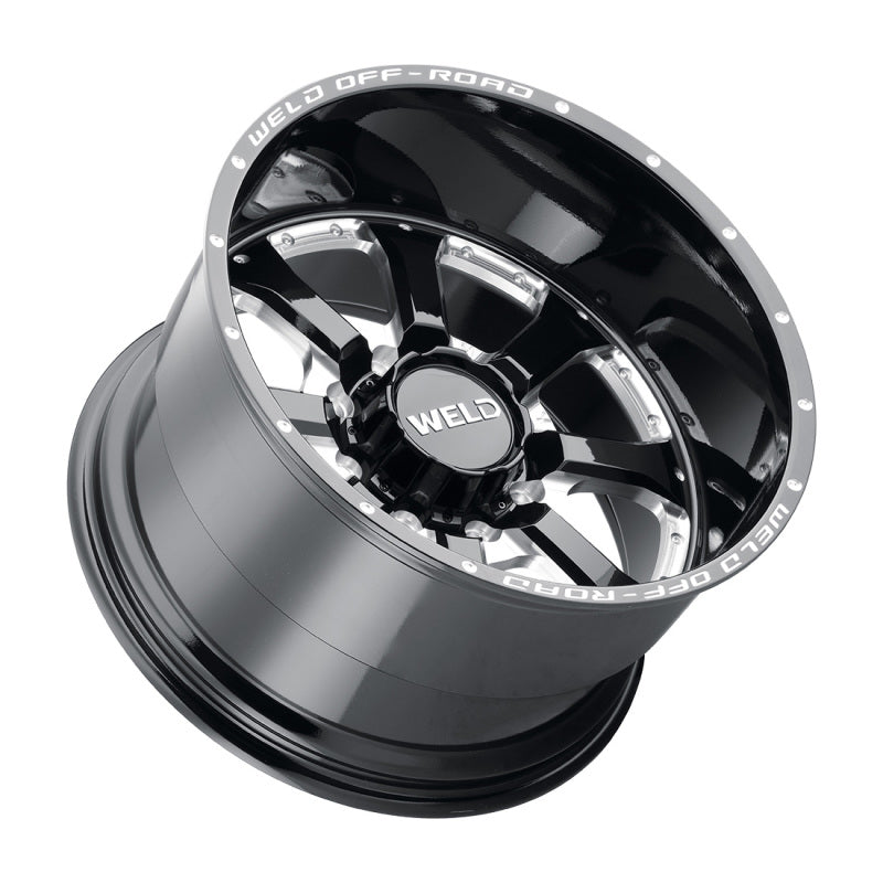 Weld Off-Road W125 20X9 Granada Six 6X135 ET20 BS5.75 Gloss Black MIL 87.1 W12509089575