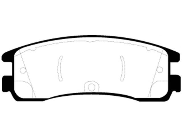 EBC Brake Pads DP61122 Item Image
