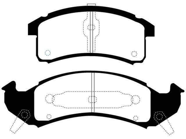 EBC Brake Pads DP61271 Item Image