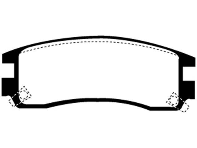 EBC Brake Pads DP41609R Item Image