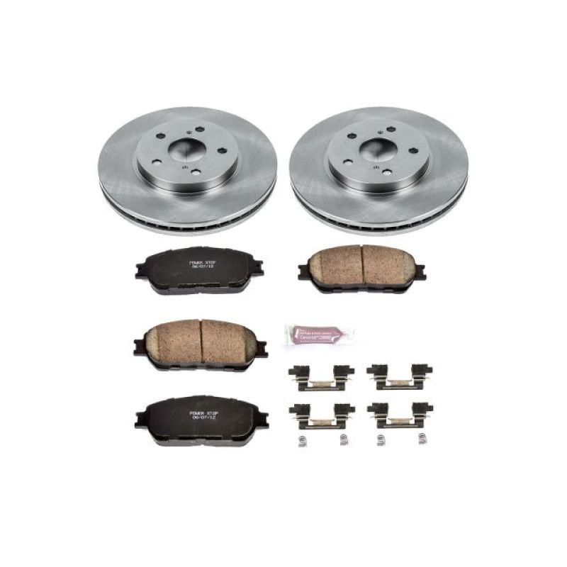 PowerStop PSB Autospecialty Kit Brakes, Rotors & Pads Brake Kits - OE main image