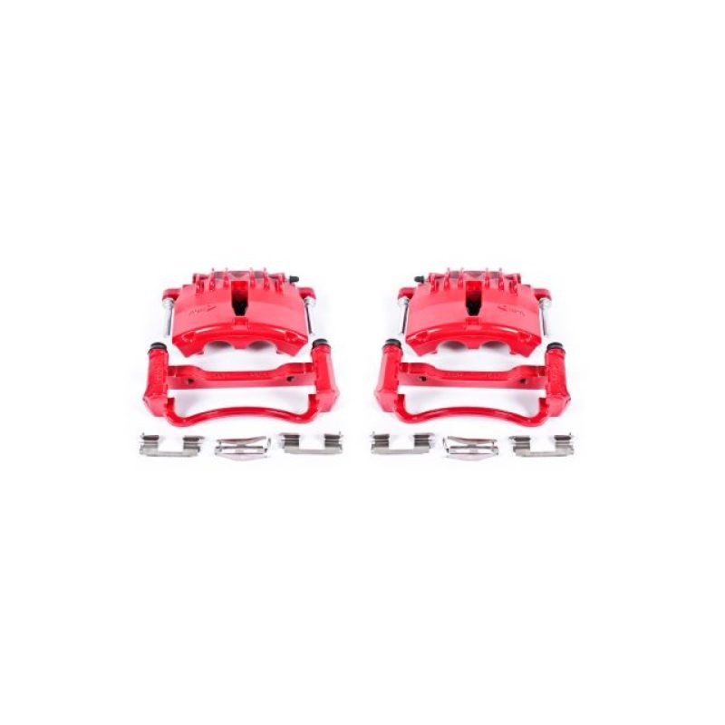 PowerStop PSB Red Calipers Brakes, Rotors & Pads Brake Calipers - Perf main image