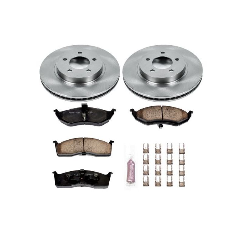 PowerStop PSB Autospecialty Kit Brakes, Rotors & Pads Brake Kits - OE main image