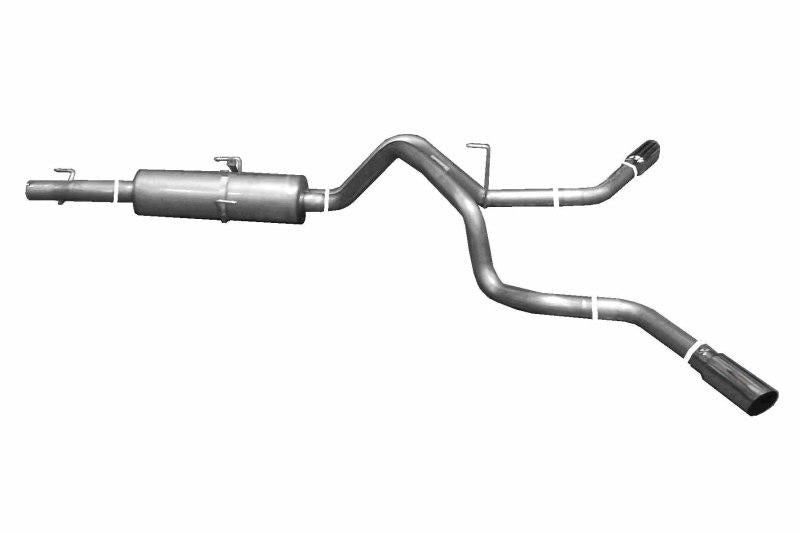 Gibson 04-05 Dodge Ram 1500 SLT 5.7L 2.5in Cat-Back Dual Extreme Exhaust - Aluminized 6533 Main Image