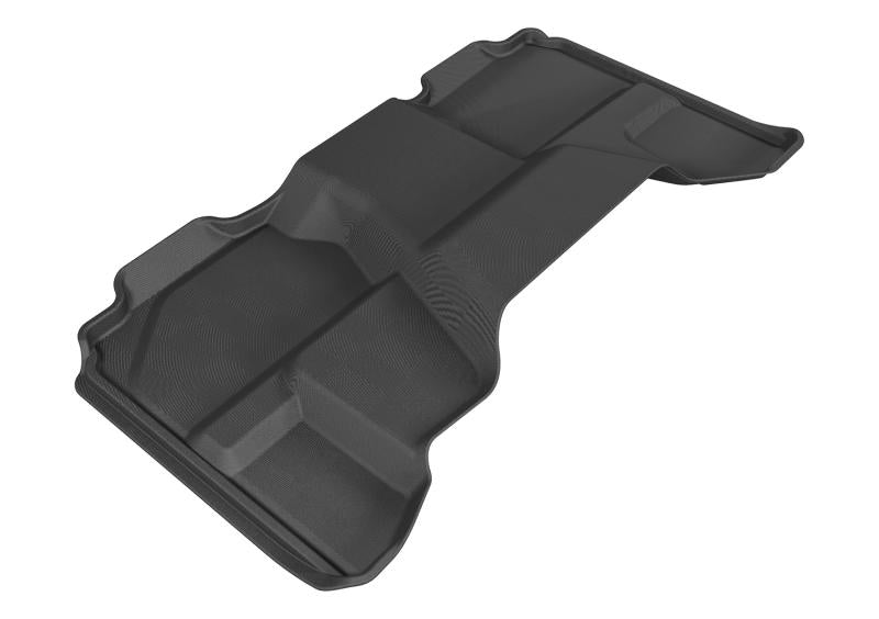 3D MAXpider 2007-2013 Chevrolet/GMC Silverado Extended Cab Kagu 2nd Row Floormats - Gray L1CH05021501 Main Image