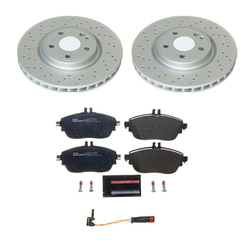 PowerStop PSB Euro-Stop Kit Brakes, Rotors & Pads Brake Kits - OE main image