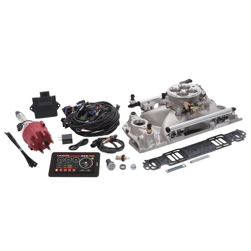 Edelbrock Pro Flo 4 EFI System Seq Port SBC 1986 & Earlier 675 Max HP 42lb/hr 35690 Main Image