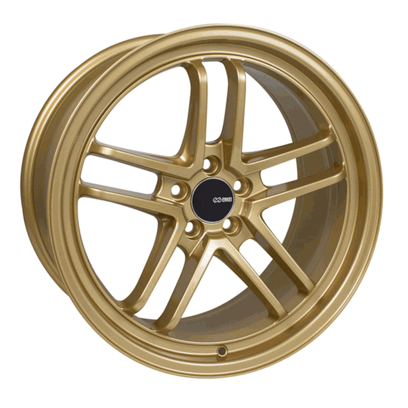 Enkei TSP5 17x9 5x114.3 45mm Offset 72.6mm Bore Gold Wheel 497-790-6545GG