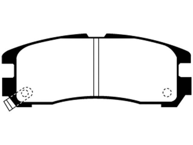 EBC Brake Pads DP6738 Item Image
