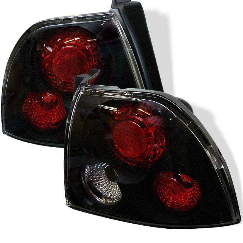 Spyder Honda Accord 94-95 Euro Style Tail Lights Black ALT-YD-HA94-BK 5004147 Main Image