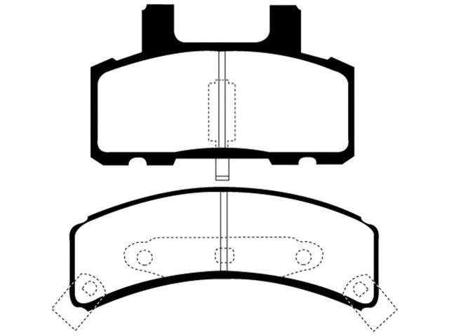 EBC Brake Pads DP71273 Item Image
