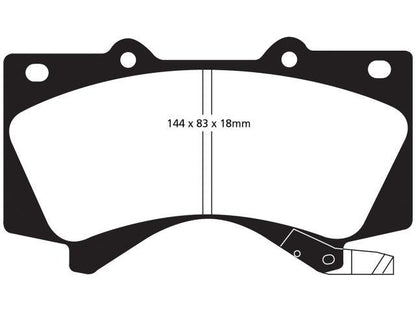 EBC Brake Pads DP71815 Item Image
