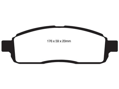 EBC Brake Pads DP71843 Item Image
