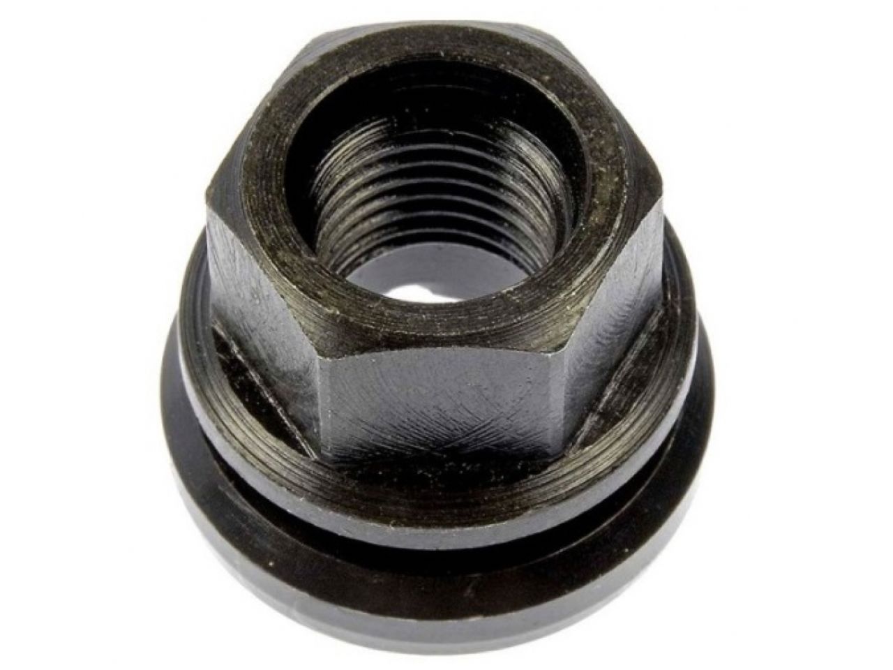 Dorman Wheel Nut M14 1.50 Flanged Flat Face 21mm Hex 23.2mm Length