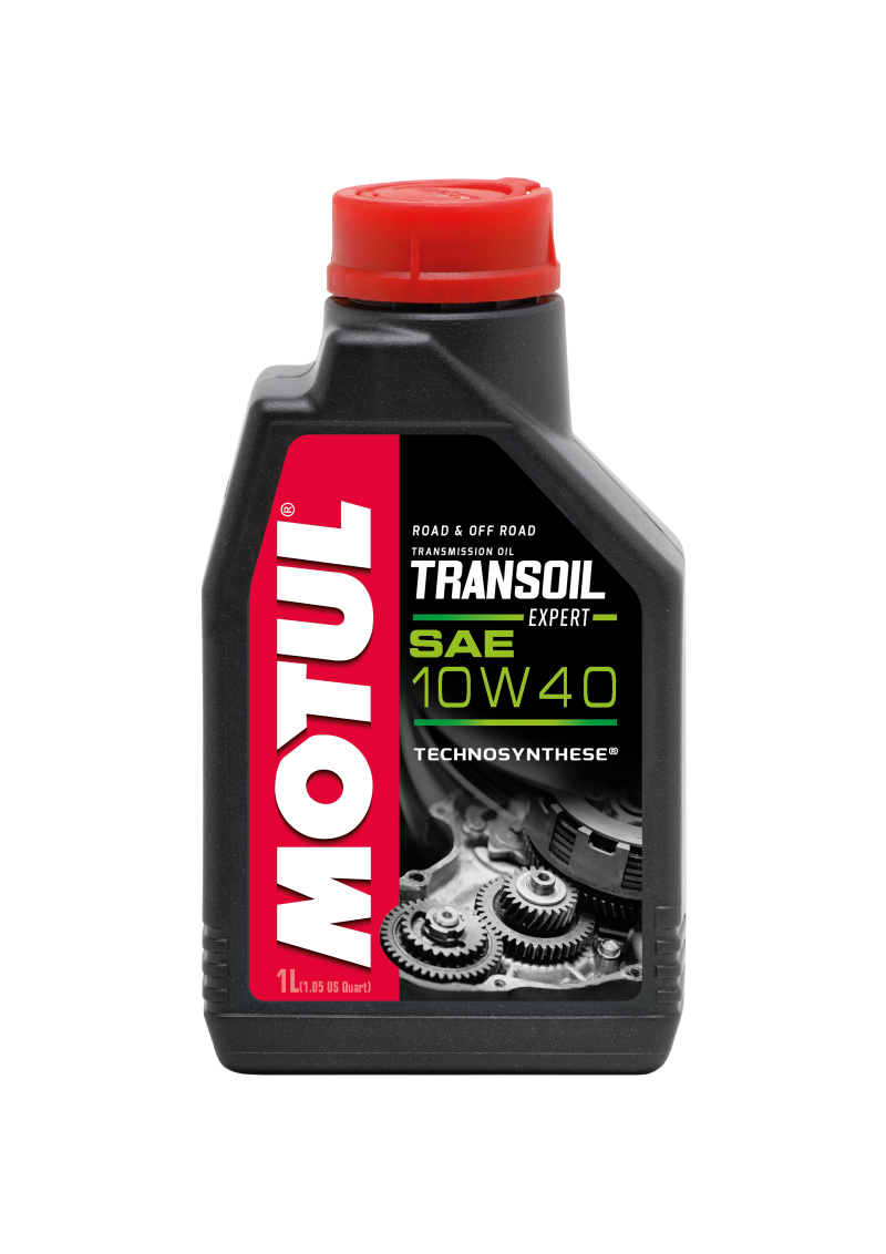 Motul 1L Powersport TRANSOIL Expert SAE 10W40 Technosynthese Fluid for Gearboxes (Wet Clutch) 105895 Main Image