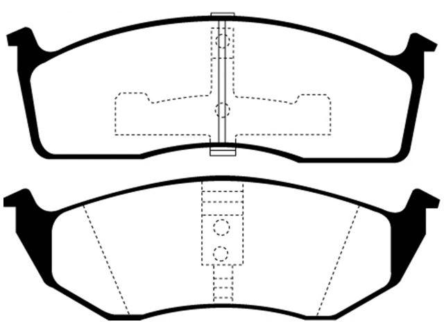 EBC Brake Pads DP31123C Item Image