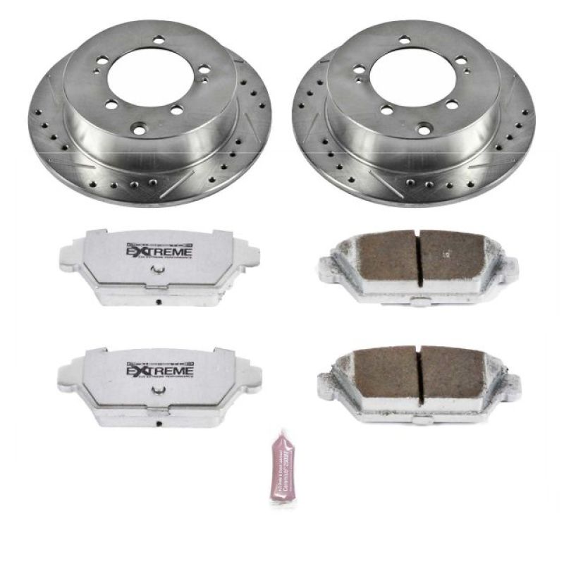 PowerStop PSB Z26 Street Warrior Kit Brakes, Rotors & Pads Brake Kits - Performance D&S main image