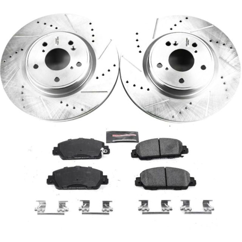 PowerStop PSB Z23 Evolution Kit Brakes, Rotors & Pads Brake Kits - Performance D&S main image