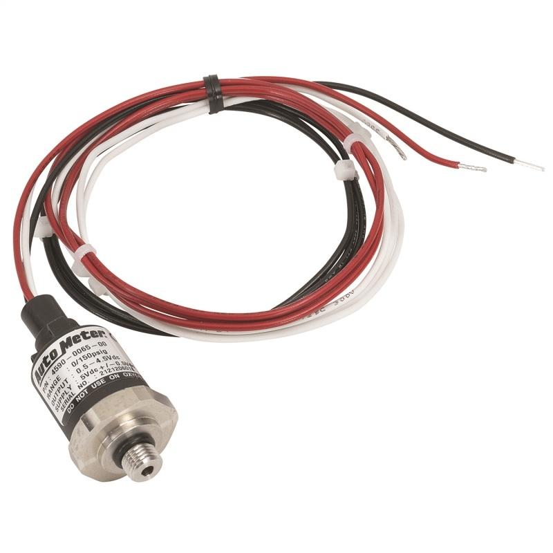 Autometer Accessories Sensor Pressure Spek-Pro 0-150 psi 3/8in-24 Ashcroft P13124 Main Image