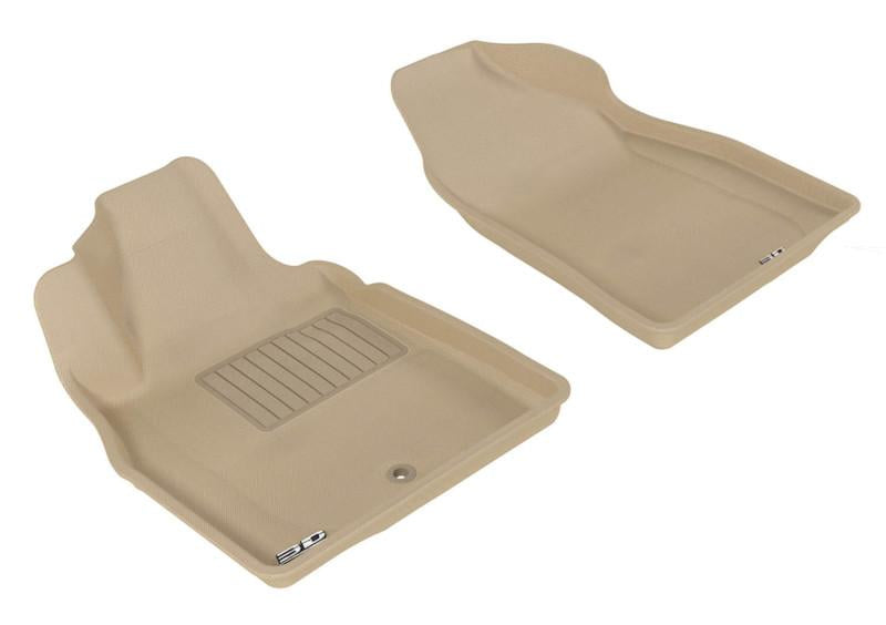 3D MAXpider 2006-2011 Chevrolet HHR Kagu 1st Row Floormat - Tan L1CH02111502 Main Image